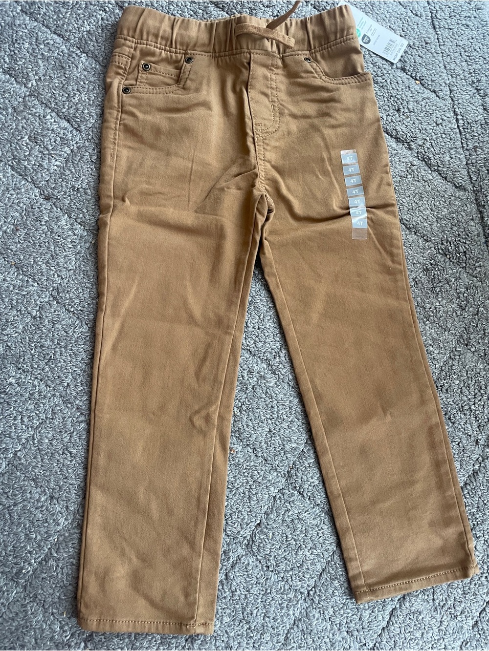 Carter's Tan Stretch Twill Kids Pants